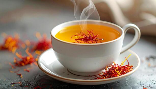 چای زعفران